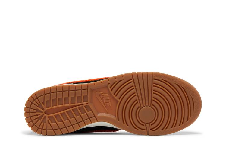 Nike Dunk High Chenille Swoosh Safety Orange
