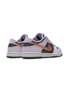 Nike Dunk Low Brown Swoosh Thunder Blue