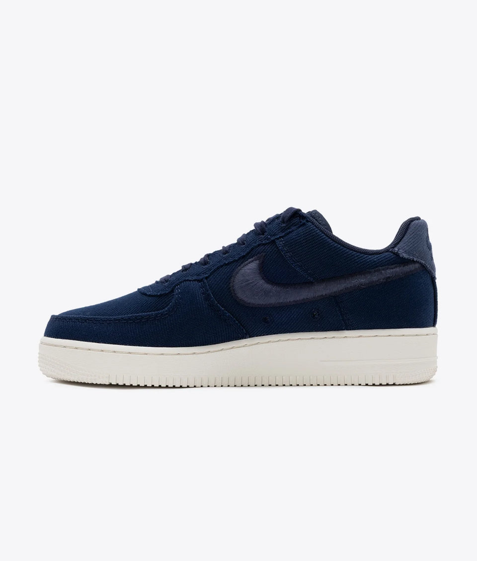 Nike AIR FORCE 1 LOW CANVAS  COLLEGE NAVY/THUNDER BLUE-PHANTOM