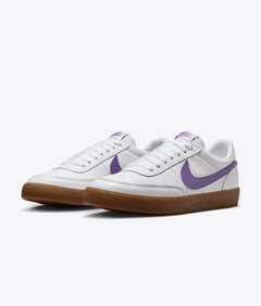 Nike KILLSHOT 2 LEATHER WHITE/WILD GRAPE-GUM MEDIUM BROWN