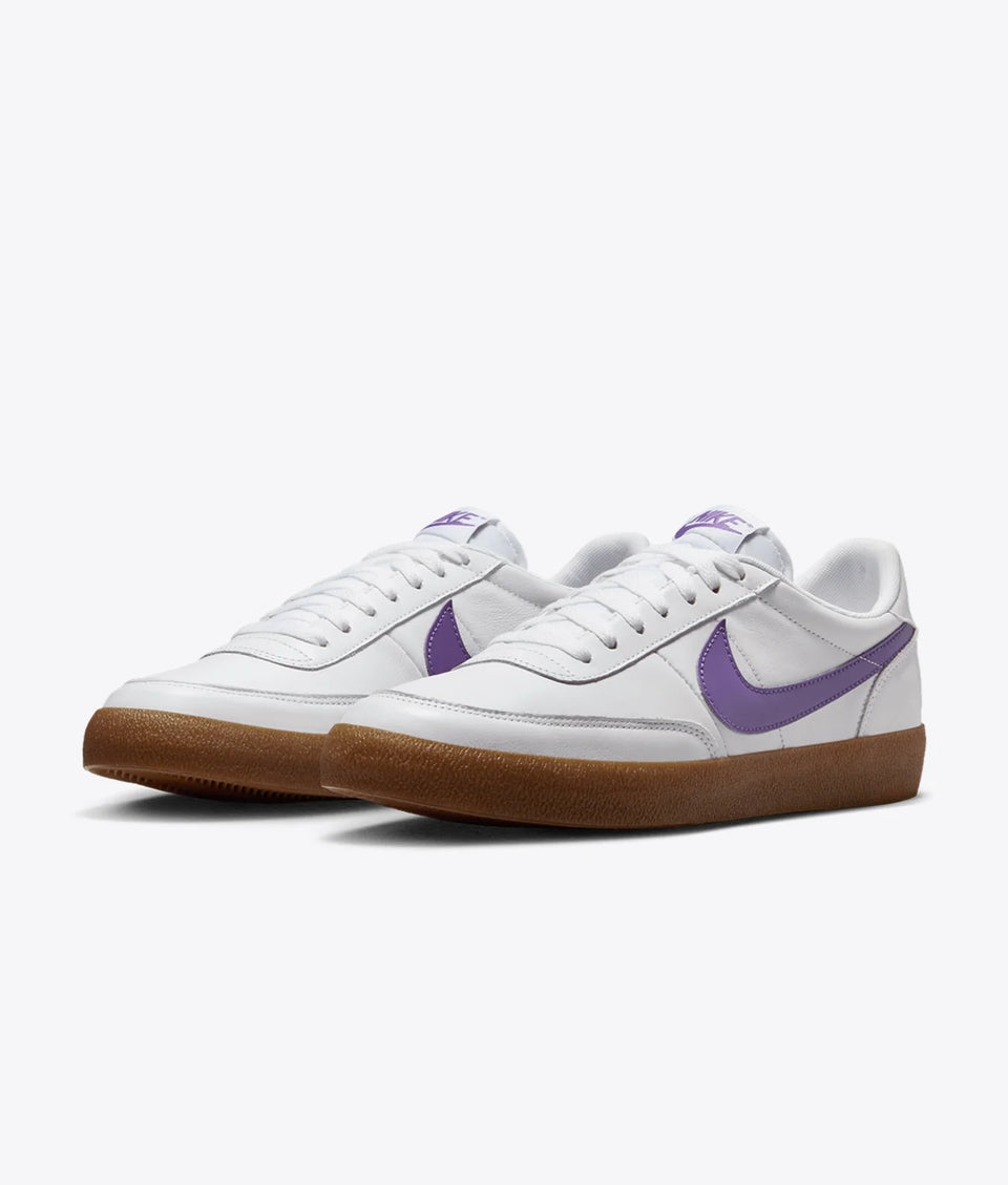 Nike KILLSHOT 2 LEATHER WHITE/WILD GRAPE-GUM MEDIUM BROWN