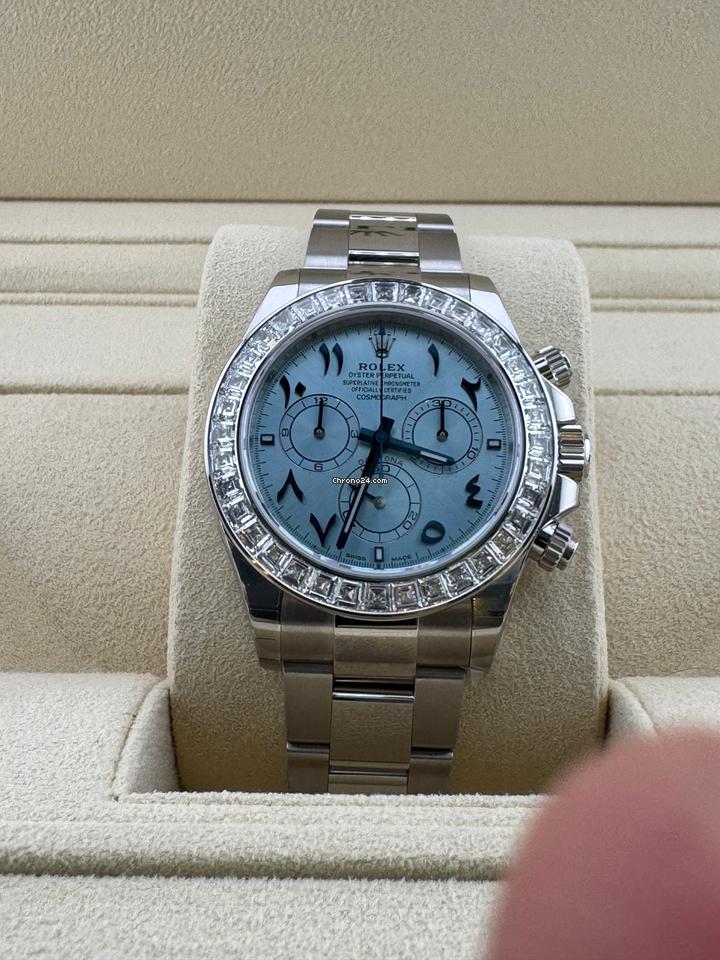 Rolex | Daytona | 126576TBR | Platinum | Platinum | Blue | Automatic