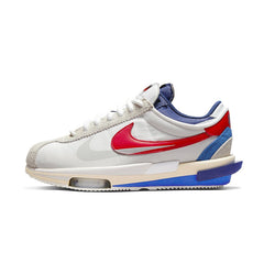 Nike Zoom Cortez x Sacai White University Red Blue