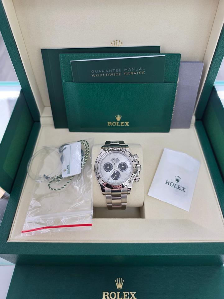 Rolex | Daytona | 126509 | White gold | 40 mm | White gold | Silver | Automatic
