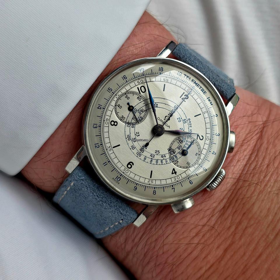 Omega Museum CK2393 MUSEUM JUMBO CAL 33.3 CHRO del 1940 TOP CONDITION LIKE NOS CK987