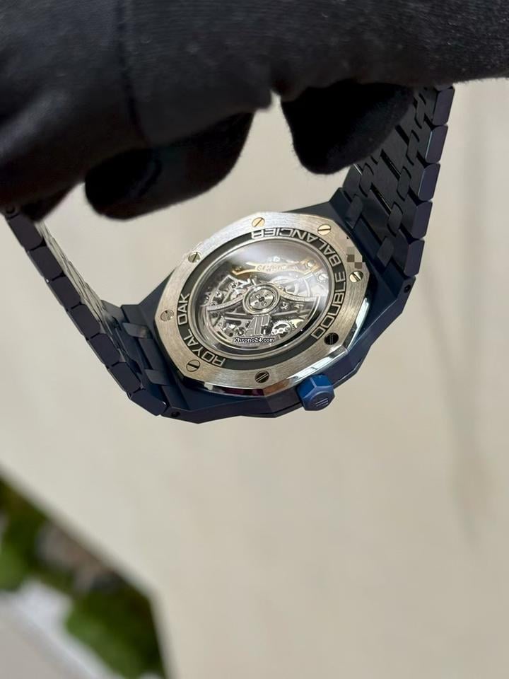 Audemars Piguet Double Balance Wheel Openworked Bleu Nuit Nuage