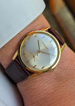 Vacheron Constantin Patrimony 6456 Gold 18kt 0.750 Jumbo Like New Overseas