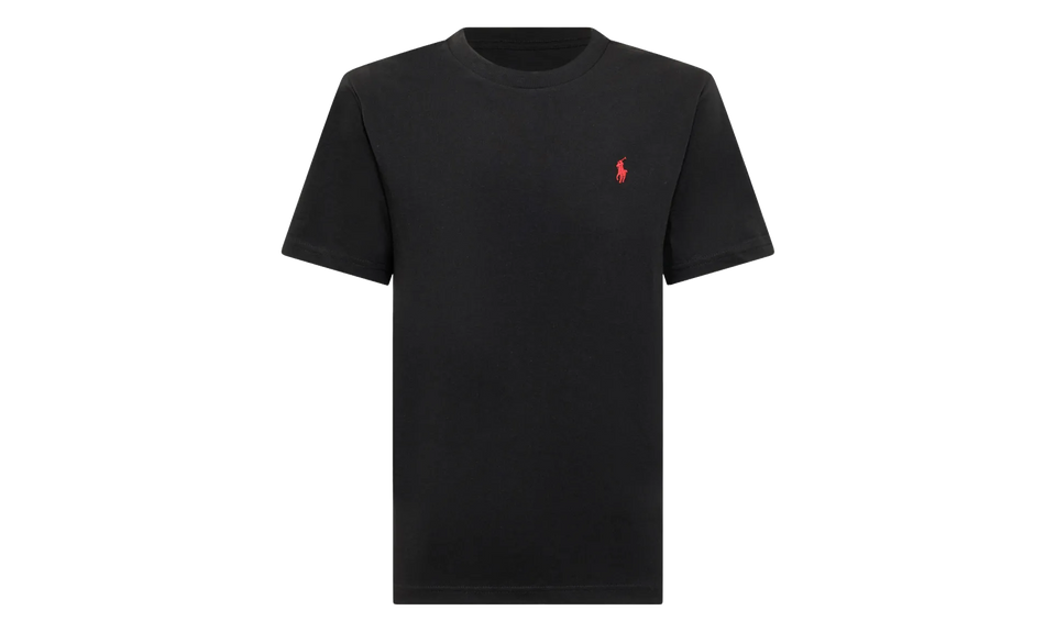 POLO RALPH Lauren Short - Sleeve Jersey Crewneck T - Shirt GS Black 323832904036