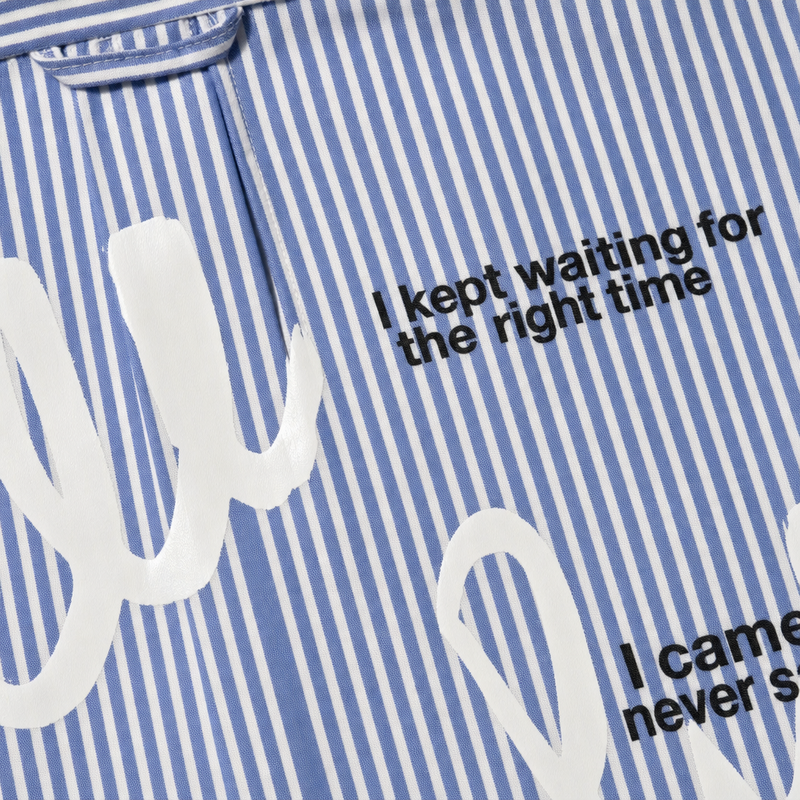 Off Supply Call Me By Your Name Blue Shirt