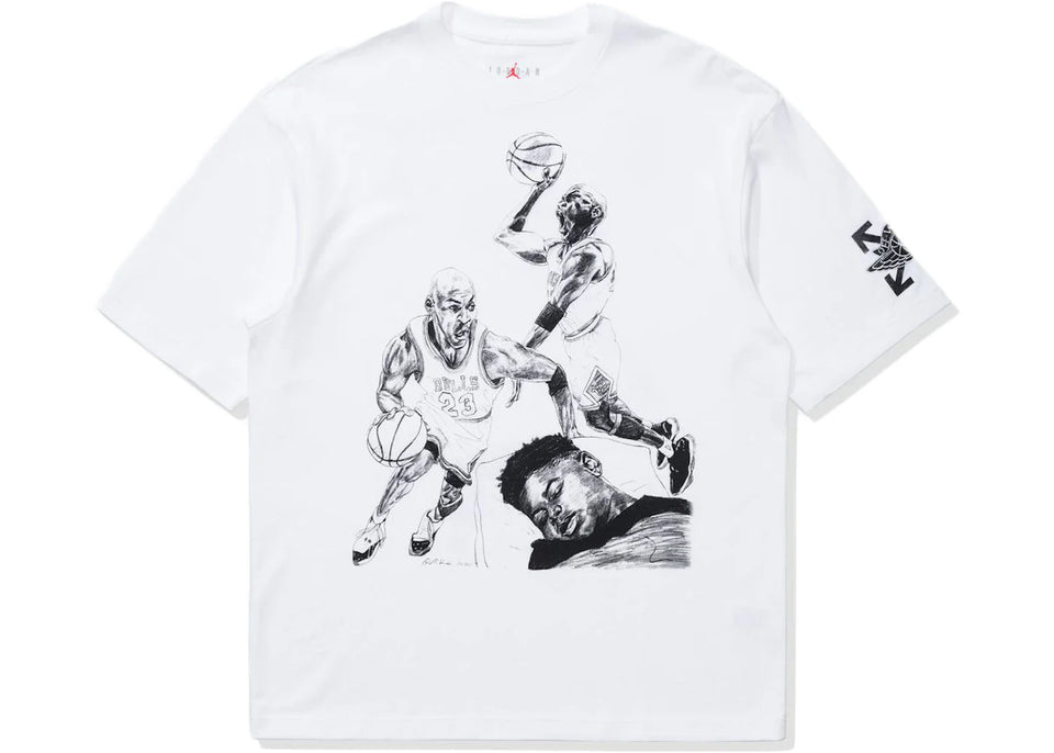 OFF-WHITE x Jordan T-Shirt White