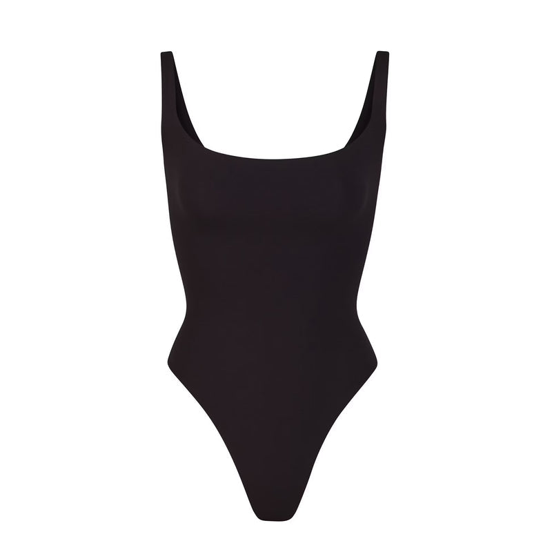 SKIMS Fits Everybody Square Neck Stretch Jersey Body