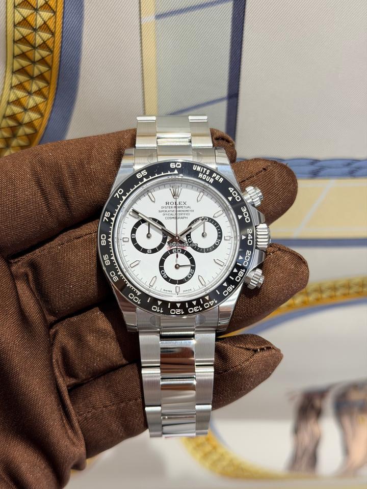 Rolex | Daytona | 126500 | Steel | 40 mm | Steel | White | Automatic