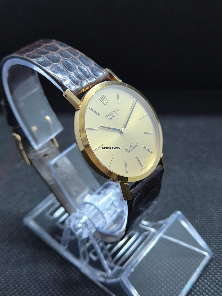 Rolex | Cellini | 4112 | 32 mm | Leather | Manual winding