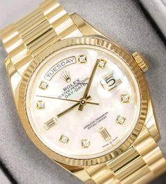 Rolex | Day-Date | 128238 | 36 x 43 mm | Yellow gold | Automatic