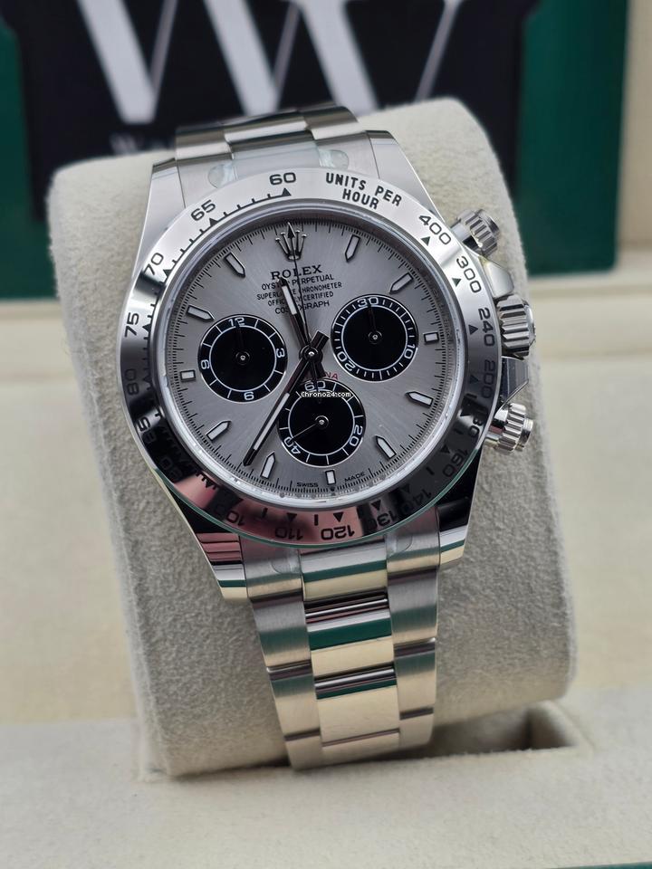 Rolex | Daytona | 126509 | White gold | 40 mm | White gold | Silver | Automatic