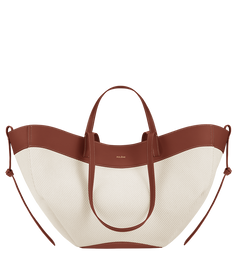 Polene Cyme Cognac Canvas