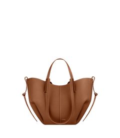 Polene Cyme Mini Textured Camel