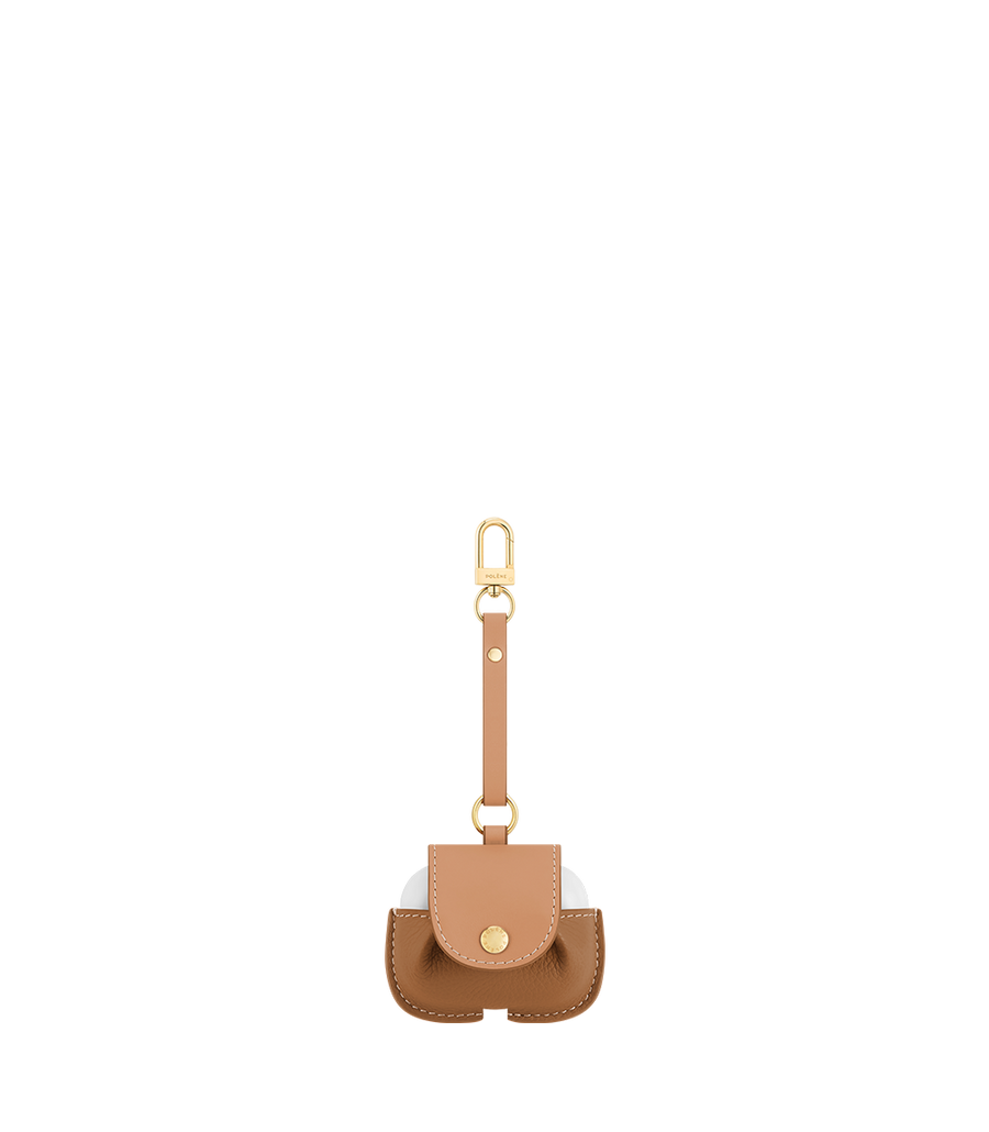 Polene Airpods case Duo Camel