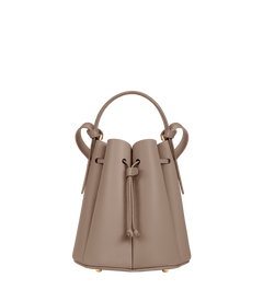 Polene Numero Huit Mini Textured Taupe