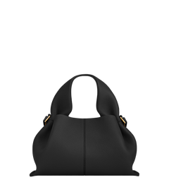 Polene Numero Neuf Mini Textured Black