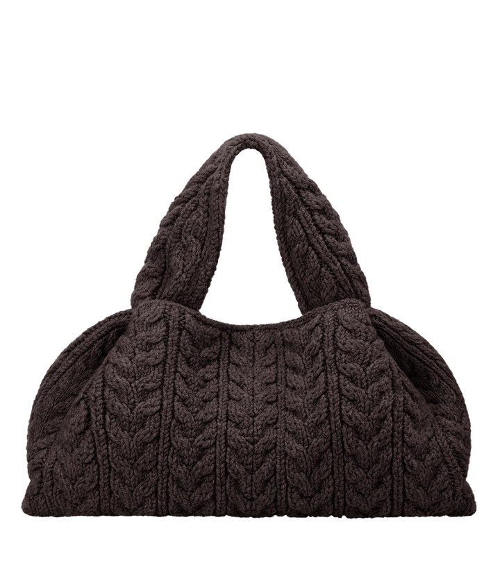 Polene Numero Neuf Large Merino Ebony