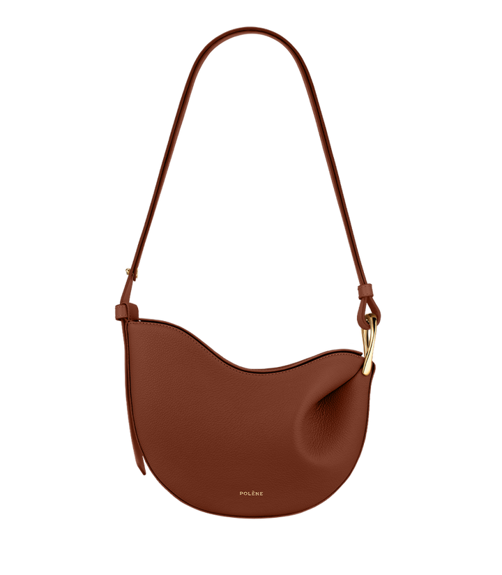 Polene Tonca Textured Cognac