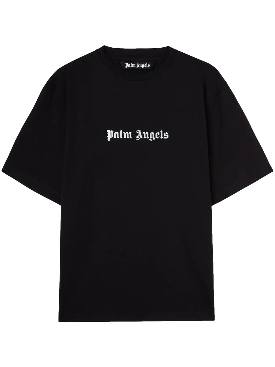Palm Angels printed cotton T-Shirt Black