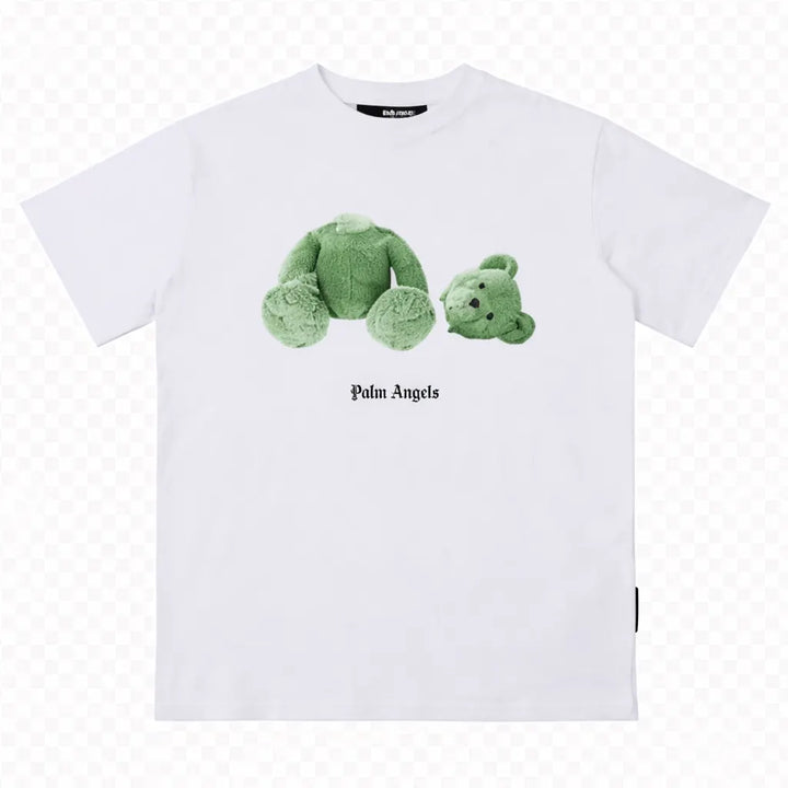 Palm Angels Bear Classic T-Shirt White/Green