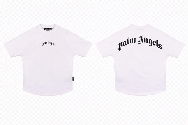 Palm Angels Classic Logo Over White T-Shirt