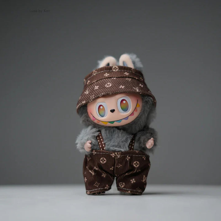 Pop Mart Labubu Doll Luxe Monogram Outfit - 2 Piece Set