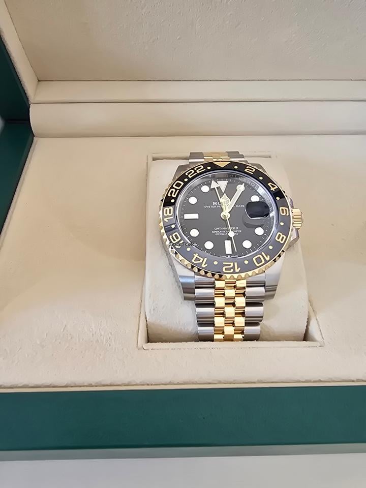 Rolex | GMT-Master II | 126713grnr | 40 mm | Gold/Steel | Automatic