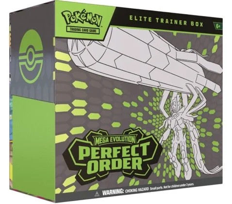 2026 Pokemon Mega Evolution Perfect Order Elite Trainer Box