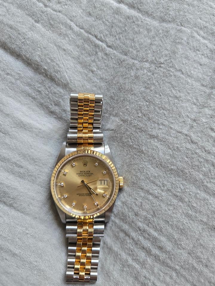 Rolex | Datejust | 16233 | 36 mm | Gold/Steel | Automatic