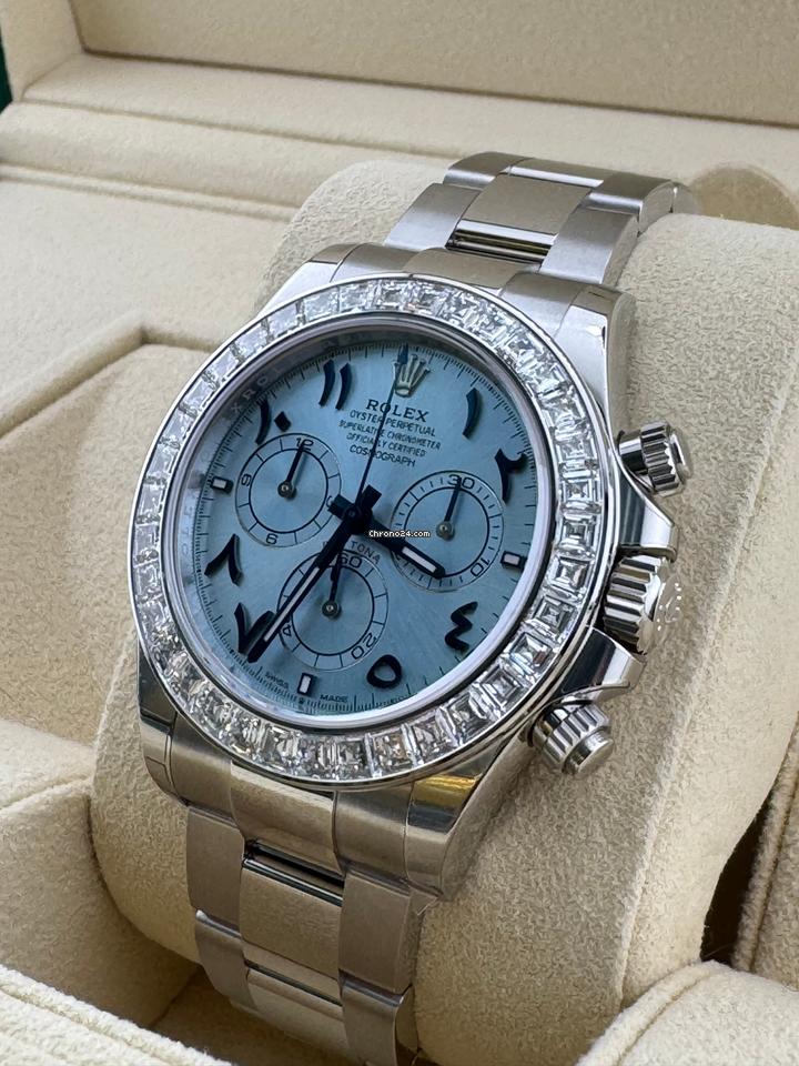 Rolex | Daytona | 126576TBR | Platinum | Platinum | Blue | Automatic