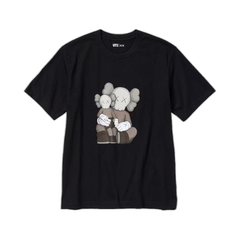 KAWS x Uniqlo UT Shorts Sleeve Graphic T-Shirt (Asia Sizing) Black