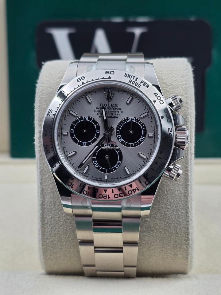 Rolex | Daytona | 126509 | White gold | 40 mm | White gold | Silver | Automatic