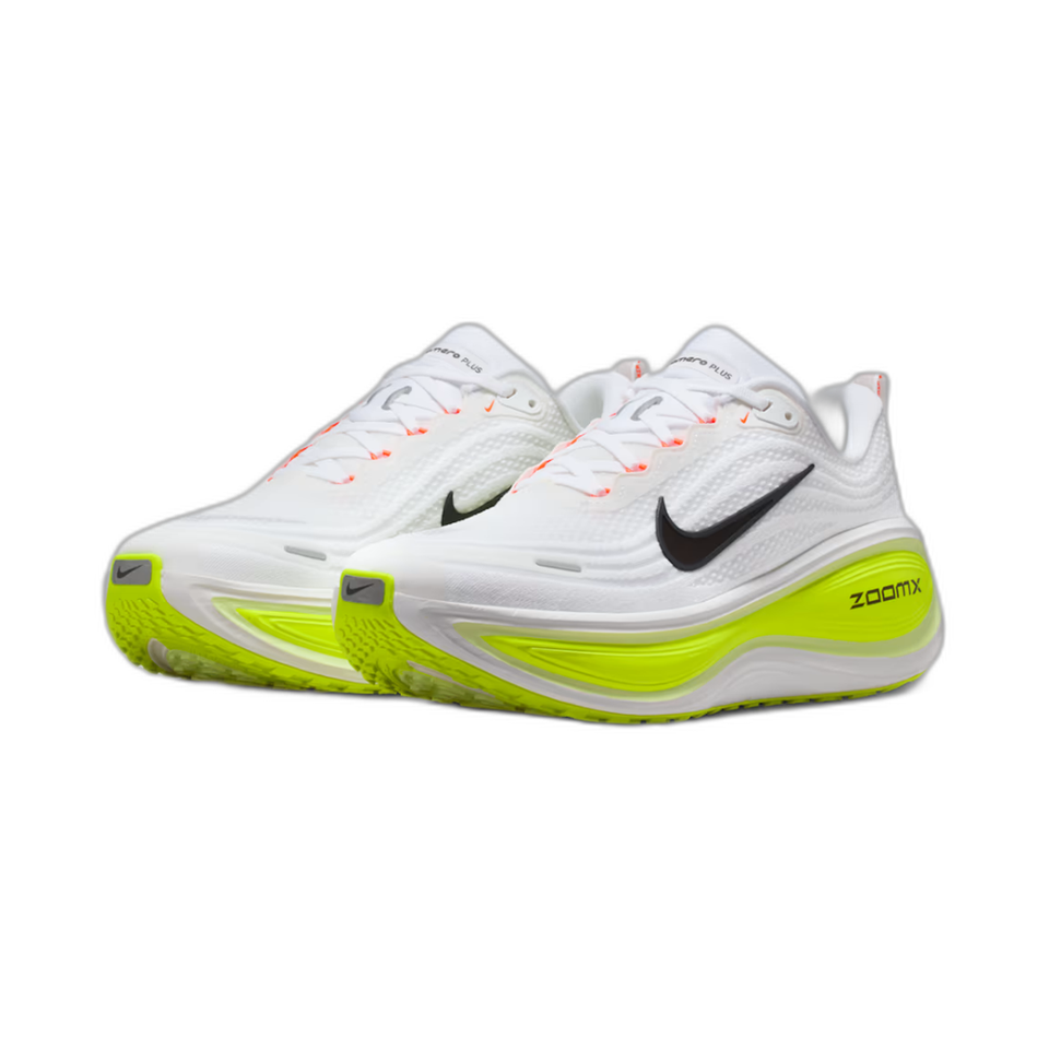 Nike Vomero Plus White Barely Volt Black