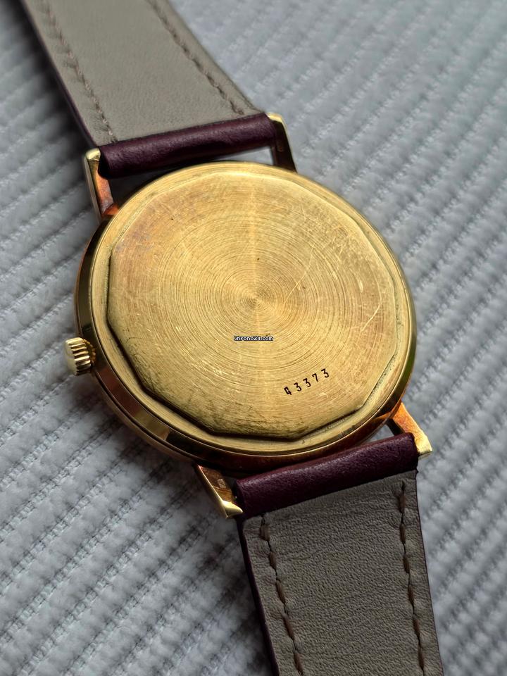 Audemars Piguet Automatic K2120 JUMBO Gold 18kt Patrimony Ultra Thin NEW OLD STOCK