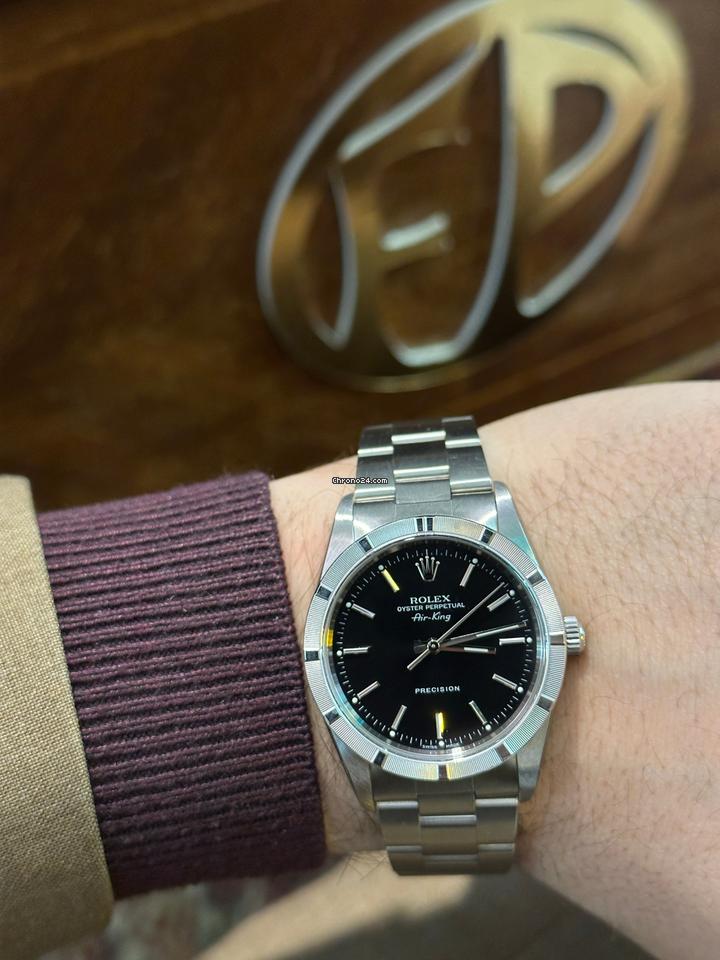 Rolex | Air King | 14010M | Steel | 34 x 43 mm | Steel | Black | Automatic