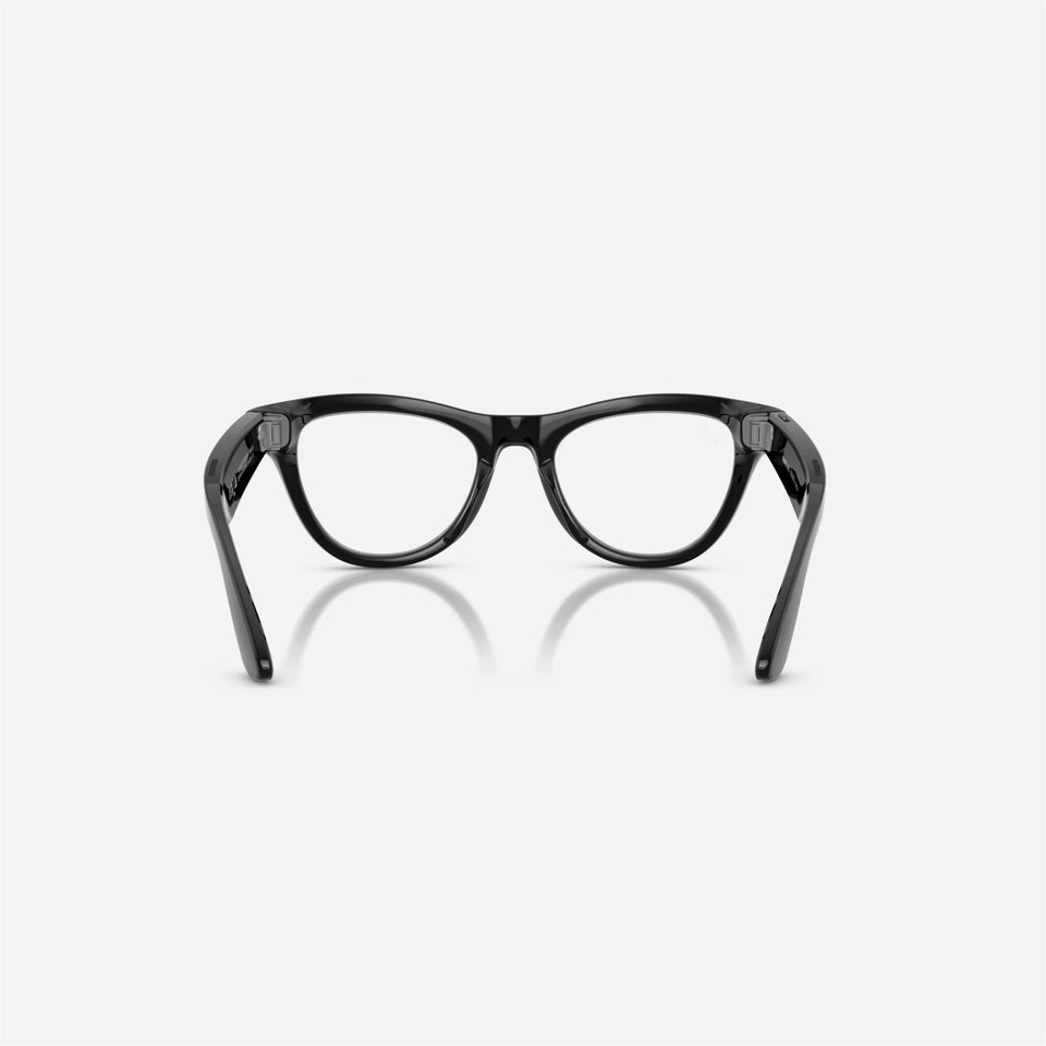 Ray-Ban Meta Skyler Shiny Black Frame Violet Lens Transition - Gen 2