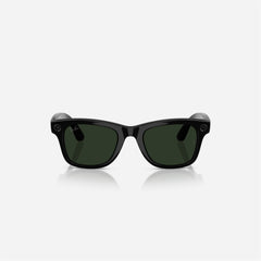 Ray-Ban Meta Wayfarer Shiny Black Frame Clear-Graphite Green Lens Transition - Gen 2
