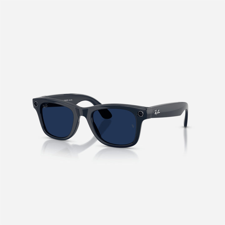 Ray-Ban Meta Wayfarer Shiny Cosmic Blue Frame Clear-Sapphire Lens Transition - Gen 2