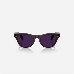 Ray-Ban Meta Skyler Shiny Mystic Violet Frame Clear Amethyst Lens Transition - Gen 2