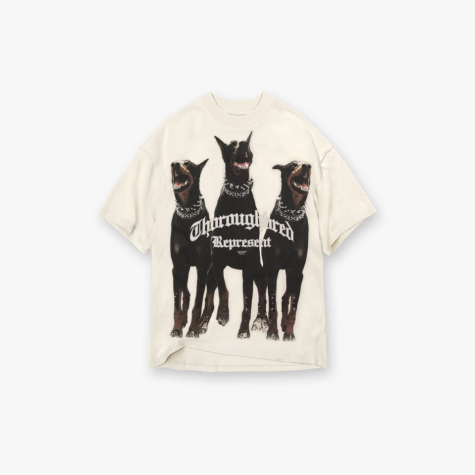 Represent Thoroughbred T-Shirt Vintage White