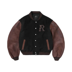 Represent Varsity Bomber Jet Black