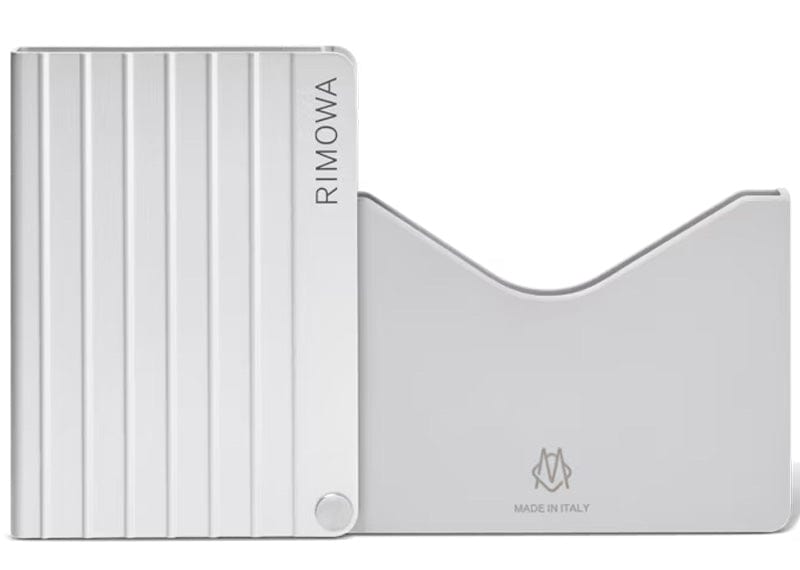 Rimowa Original Small Goods Aluminium Card Holder Silver