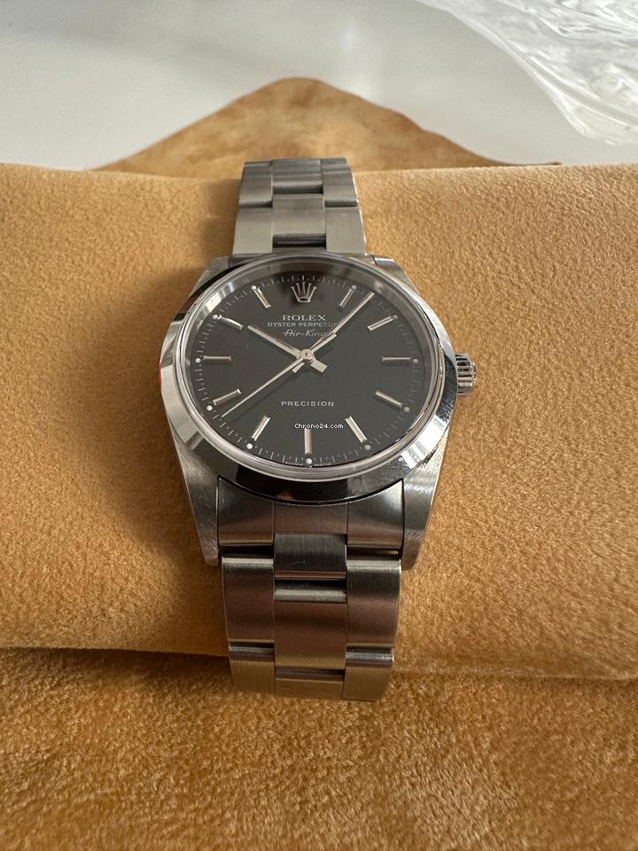 Rolex | Air King | 14000M | Steel | 34 mm | Steel | Black | Automatic