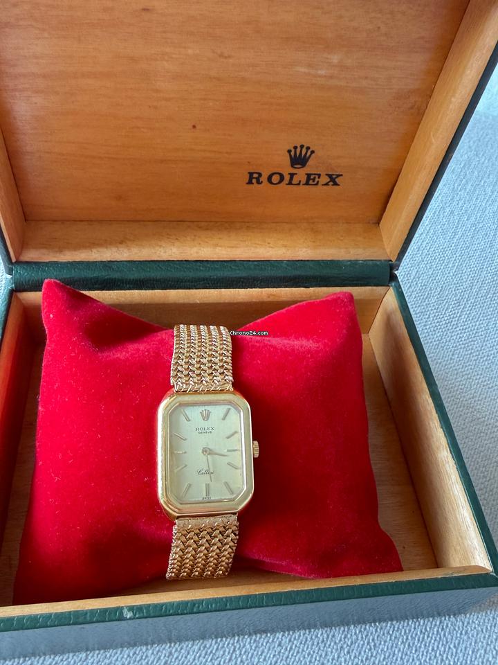 Rolex | Cellini | 4104 | Yellow gold | 23 mm | Yellow gold | Gold | Manual winding