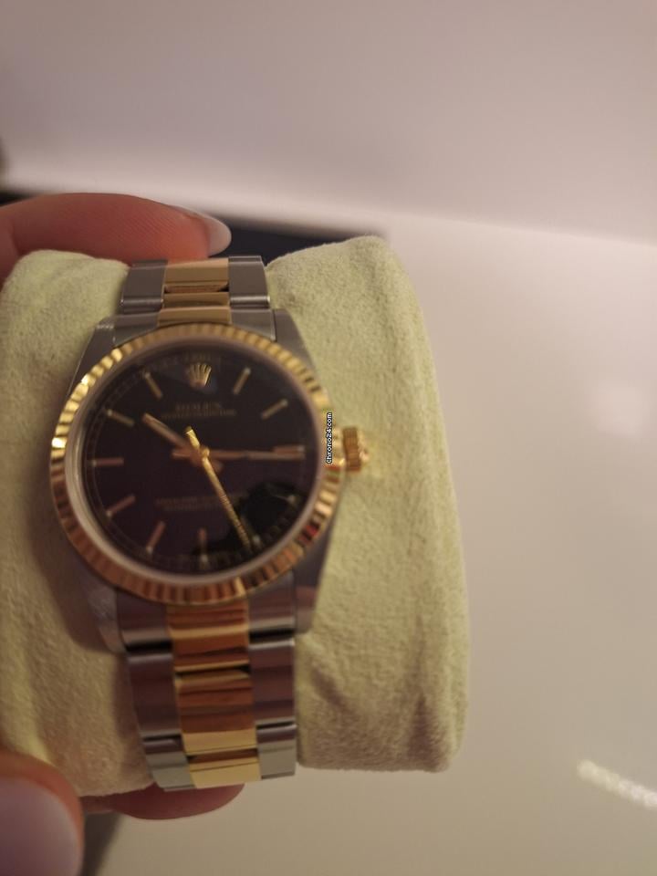 Rolex | Oyster Perpetual | 77513 | Gold/Steel | 31 mm | Gold/Steel | Black