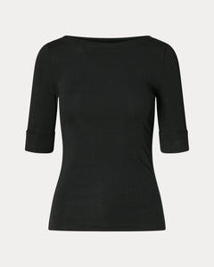 Ralph Lauren Stretch Cotton Boatneck T-Shirt